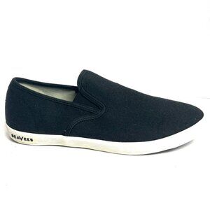 Seavees Womens Baja Slip On Shoes Black, Size 8.5 M
